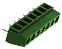 282836-7 TE Connectivity Buchanan Series PCB Terminal Block, 7-Contact, 5mm Pitch, Through Hole Mount, 1-Row, Screw Termination