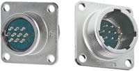 srcn2a13-3p JAE Circular Connector, 3 Contacts, Box Mount, Miniature Connector, Plug, Male, SRCN Series
