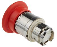 xb4bs9445ex Schneider Electric Harmony XB4 Series Key Release Emergency Stop Push Button, Panel Mount, 22mm Cutout, 1 NO + 1 NC