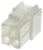 vlp-04v JST, VLP Male Connector Housing, 6.2mm Pitch, 4 Way, 2 Row
