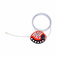 276-133 RS PRO Black, Red 6-Lock Nylon Cable Lockout