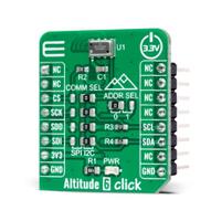 mikroe-4903 MikroElektronika Altitude 6 Click Pressure Sensor Add On Board for MS5611-01BA03-50 MikroBus