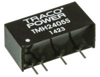 tmh-2405s TRACOPOWER TMH DC-DC Converter, 5V dc/ 400mA Output, 21.6 → 26.4 V dc Input, 2W, Through Hole, +85°C Max Temp