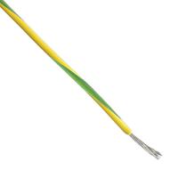 44a0111-20-45 TE Connectivity 44A Series Green/Yellow 0.5 mm² Hook Up Wire, 20 AWG, 19/32 AWG, 100m, Polyalkene Insulation,