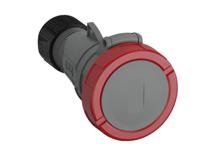 2cma101120r1000 Amphenol Industrial, 2CMA1 IP67 Red 2P+E Industrial Power Socket, Rated At 16A, 415 V