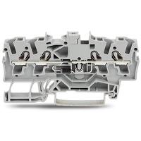 2002-14111000-411 WAGO 2002-1411/1000-411 TOPJOB S Series Grey, 2.5mm², 1-Level, Push In Termination