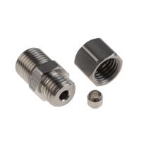 178-0961 RS PRO 1/4 BSP Compression Fitting for Use with Thermocouple or PRT Probe, 4mm Probe
