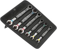 05020022001 Wera Joker 6002 Series 6-Piece Spanner Set, 10 → 19 mm, Chrome Molybdenum Steel