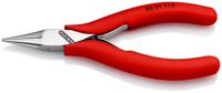 35-21-115 Knipex 35 21 Long Nose Pliers, 115 mm Overall, Straight Tip, 22,5mm Jaw