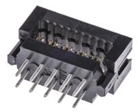 2-746610-1 TE Connectivity 10-Way IDC Connector Plug for Cable Mount, 2-Row