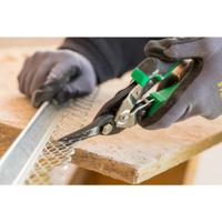 fmht73557-0 Stanley 250 mm Right Tin Snips for Aluminium, Copper, Leather, Mild Steel, Plastic, UPVC