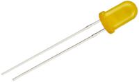 151051ys04000 Wurth Elektronik2.4 V Yellow LED 5mm Through Hole, WL-TMRC 151051YS04000
