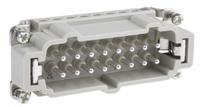 09330162611 HARTING Heavy Duty Power Connector Insert, 16A, Male, Han E Series, 16 Contacts