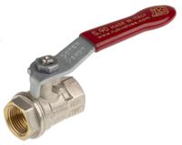 733-5120 RS PRO Brass Full Bore, 2 Way, Ball Valve, Threaded, BSPP 3/8in, 30 → 40bar Operating Pressure