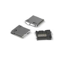 693071030811 Wurth Elektronik, WR-CRD 8 Way Horizontal Micro SD MicroSD Card Connector With Solder Termination