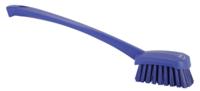 41868 Vikan Hard Bristle Purple Scrubbing Brush, 36mm bristle length, Polyester bristle material