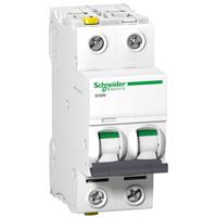 a9f04202 Schneider Electric Acti9 A9F0 MCB, 2P, 2A Curve C, 440V AC, 125V DC, 25 kA Breaking Capacity