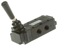 b53004l Parker Lever 5/3 Pneumatic Manual Control Valve B53 Series, G 1/4, 1/4in, III B