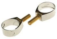 9941 Unex Brass (Bolt), Stainless Steel Slotted Screw Unex, 11mm Band Width, 17.3 → 22mm ID