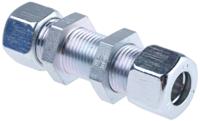 sv12lcf Parker Hydraulic Bulkhead Compression Tube Fitting M18 x 1.5 Made From Chromium Free Zinc Plated Steel