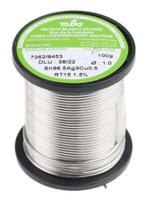 sn965-ag3-cu05-1010-rt15-100g MBO Wire, 1mm Lead Free Solder, 217°C Melting Point