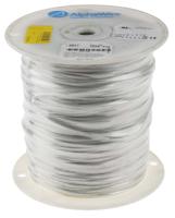 3057-wh001 Alpha Wire Hook-up Wire PVC Series White 1.32 mm² Hook Up Wire, 16 AWG, 26/0.25 mm, 305m, PVC Insulation, 3057 WH001