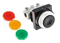 vm130-f01-33a SMC Push Button (Flush) Pneumatic Relay Pneumatic Manual Control Valve VM100 Series, G 1/8, 1/8in, III B