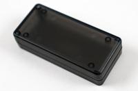 1551ctsk Hammond 1551 Series Smoked Translucent ABS Enclosure, IP54, Flanged, Smoked Translucent Lid, 65 x 30 x 15.5mm