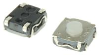ksc241j-lfs C & K IP67 Button Tactile Switch, SPST 50 mA @ 32 V dc 0.9mm Surface Mount
