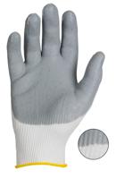 11800080 Ansell 11-800 Grey Nylon Nylon Work Gloves, Size 8, Nitrile Foam Coating