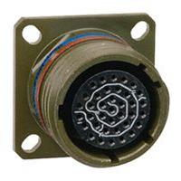d3899920we35sn Amphenol Limited, D38999 55 Way Flange Mount MIL Spec Circular Connector ReceptacleGreen, Socket Contacts,Shell Size
