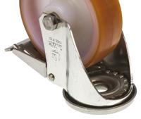 21230-fr-hb LAG Swivel Castor Wheel, 150kg Capacity, 100mm Wheel