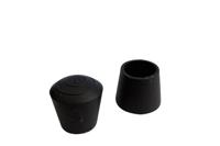 702214 Guitel Hervieu Black Rubber Round Tube
