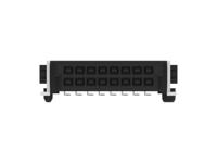 354078-e ERNI 354078 Series Vertical Surface PCB Header, 16 Contact(s), 1.27 mm Pitch, 2 Row, Shrouded