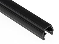 180-9132 RS PRO Black PP T-Slot Covers, 6mm Groove Size, 2m Length