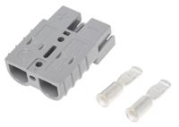6319g2 Anderson Power Products 2 Way Battery Connector, Cable Mount, 50A
