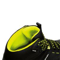 6731312 Heckel Heckel Black Composite Toe Capped Unisex Safety Boots, UK 12, EU 47