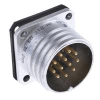 sl-em-212-af Amphenol Socapex Circular Connector, 12 Contacts, Panel, Standard Connector, Plug, Male, IP67, SL61 Series