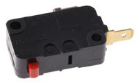 d3v-16-2c25 Omron Pin Plunger Micro Switch, Tab Terminal, 16 A @ 250 V ac, SPST, IP40