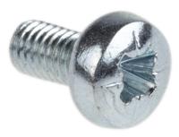 198-295 RS PRO Pozi M3 Pan Steel Machine Screws DIN 7985 x 6.0mm