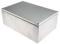 758-7065 RS PRO 304 Stainless Steel Terminal Box, IP66, 300 mm x 200 mm x 120mm