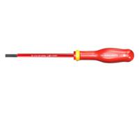 at12x250ve Facom Slotted Insulated Screwdriver, 12 mm Tip, 250 mm Blade, VDE/1000V, 375 mm Overall
