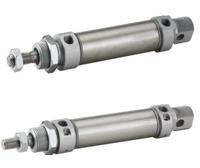 360-783 RS PRO Pneumatic Piston Rod Cylinder - 10 mm Bore, 50 mm RS PRO DNM Series, Double Acting Acting
