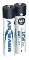 5030892 Ansmann NiMH Rechargeable AAA Battery, 1Ah, 1.2V