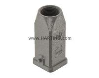 19200031443 HARTING Han A Heavy Duty Power Connector Hood, M20 Thread, Top Entry