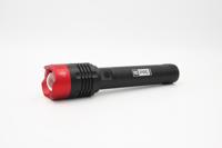 255-4196 RS PRO LED Torch Black, Red - Rechargeable 10000 lm, 267 mm
