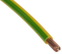 4520004 Lapp Green/Yellow 6 mm² Hook Up Wire, 100m, PVC Insulation,