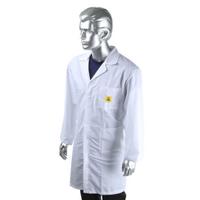 789-8087 RS PRO White Unisex Reusable Lab Coat, M