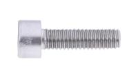 281-120 RS PRO Plain Stainless Steel Hex Socket Cap Screw, DIN 912, M6 x 20mm