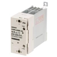 g3pa-420b-vd-2-dc12-24 Omron G3PA Series Solid State Relay, 20 A Load, DIN Rail Mount, 528 V Load, 200 V ac Control